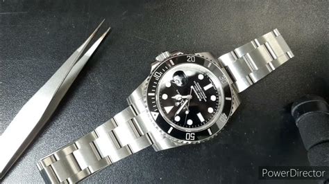 Rolex Submariner Ceramic Bezel Pearl Pip Repair / Replacement